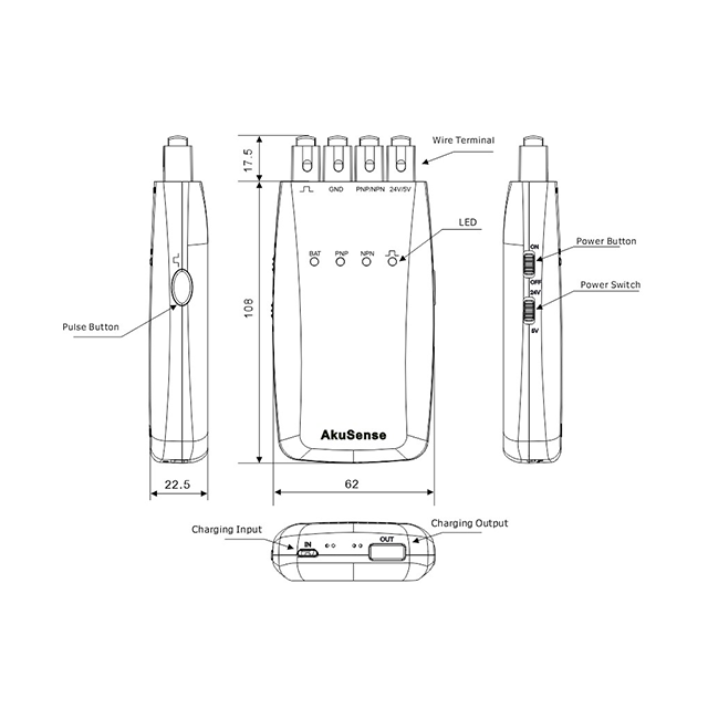 WT-2 bộ test sensor đa năng drawing