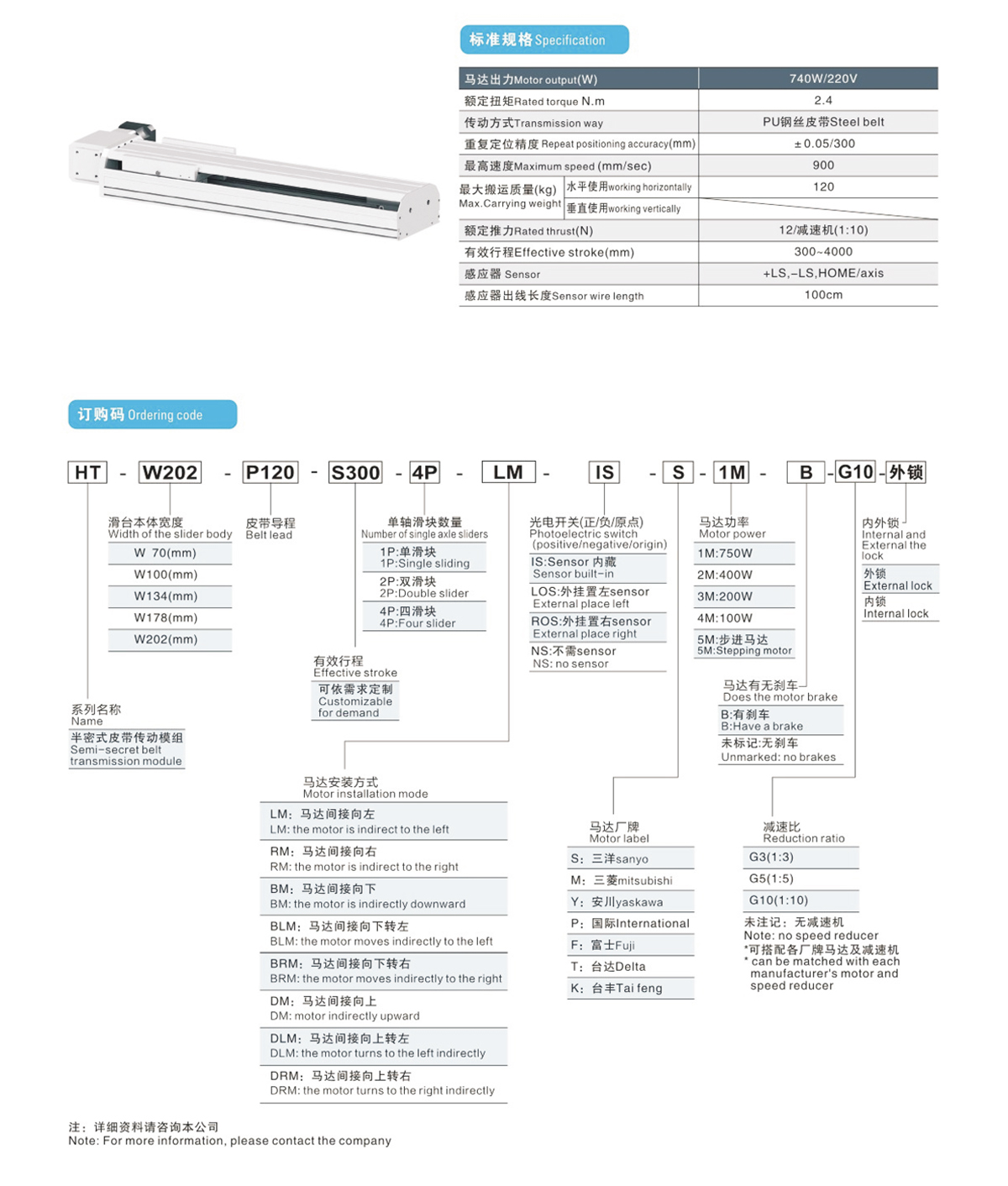 AIRICH HT Series Electric Actuator