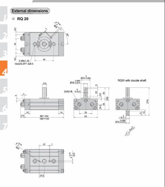 Chanto RQ Rotary Actuator