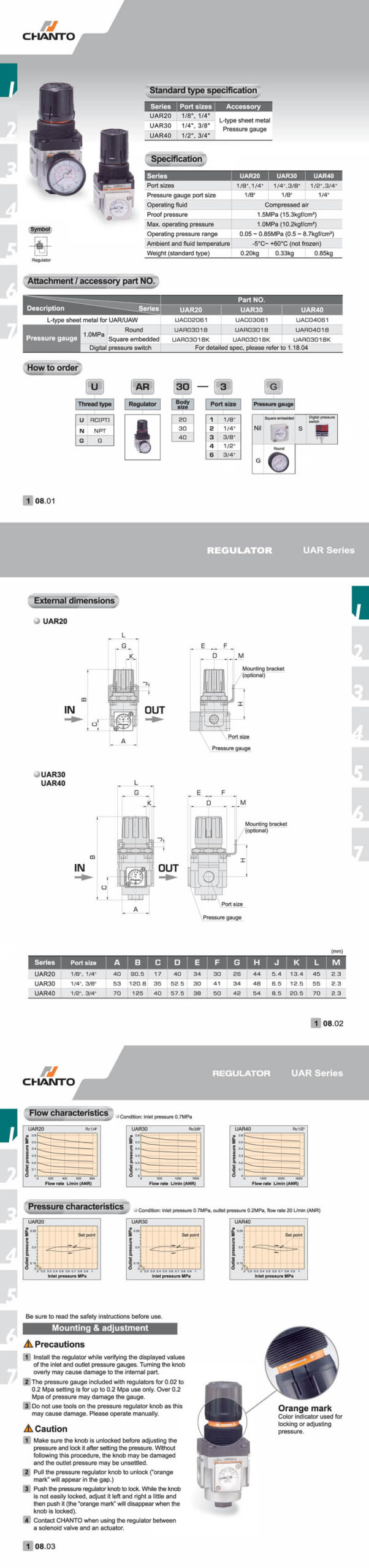 Bộ điều chỉnh UAR Chanto