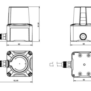 Navigation Laser Lidar AS-32C AKUSENSE